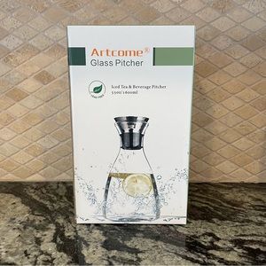 Artcome Glass Pitcher